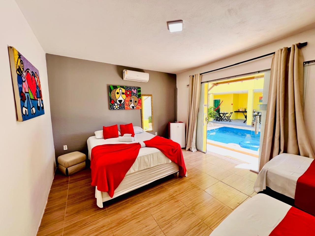 Hotel Pousada Panorama Beach เซามิเกลโดกอสโตโซ ภายนอก รูปภาพ
