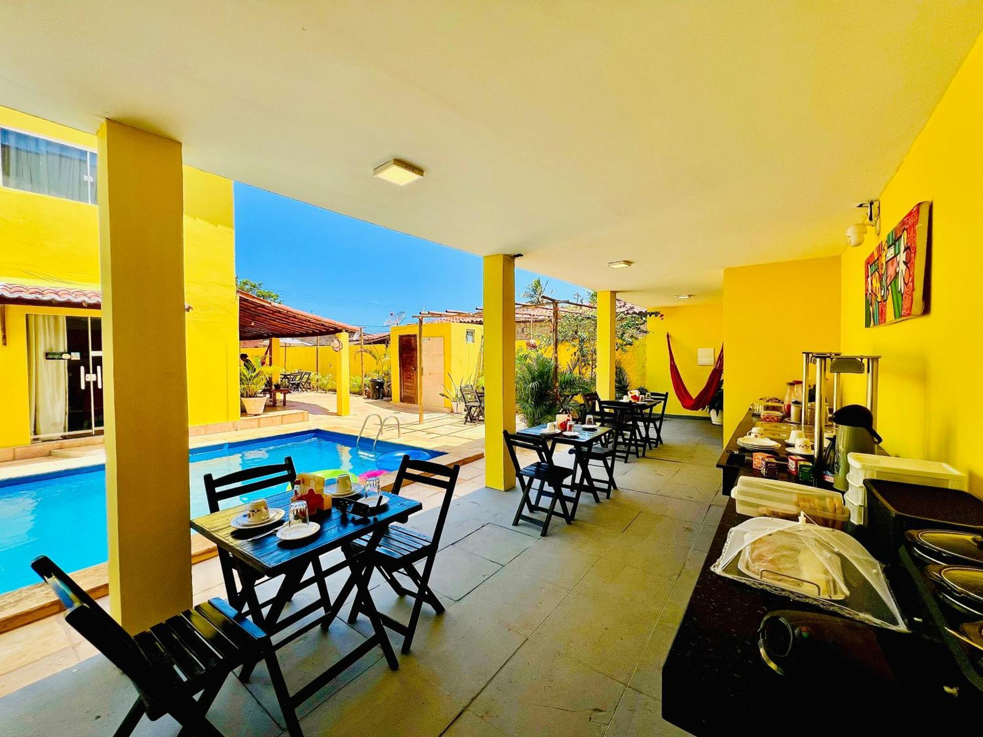 Hotel Pousada Panorama Beach เซามิเกลโดกอสโตโซ ภายนอก รูปภาพ